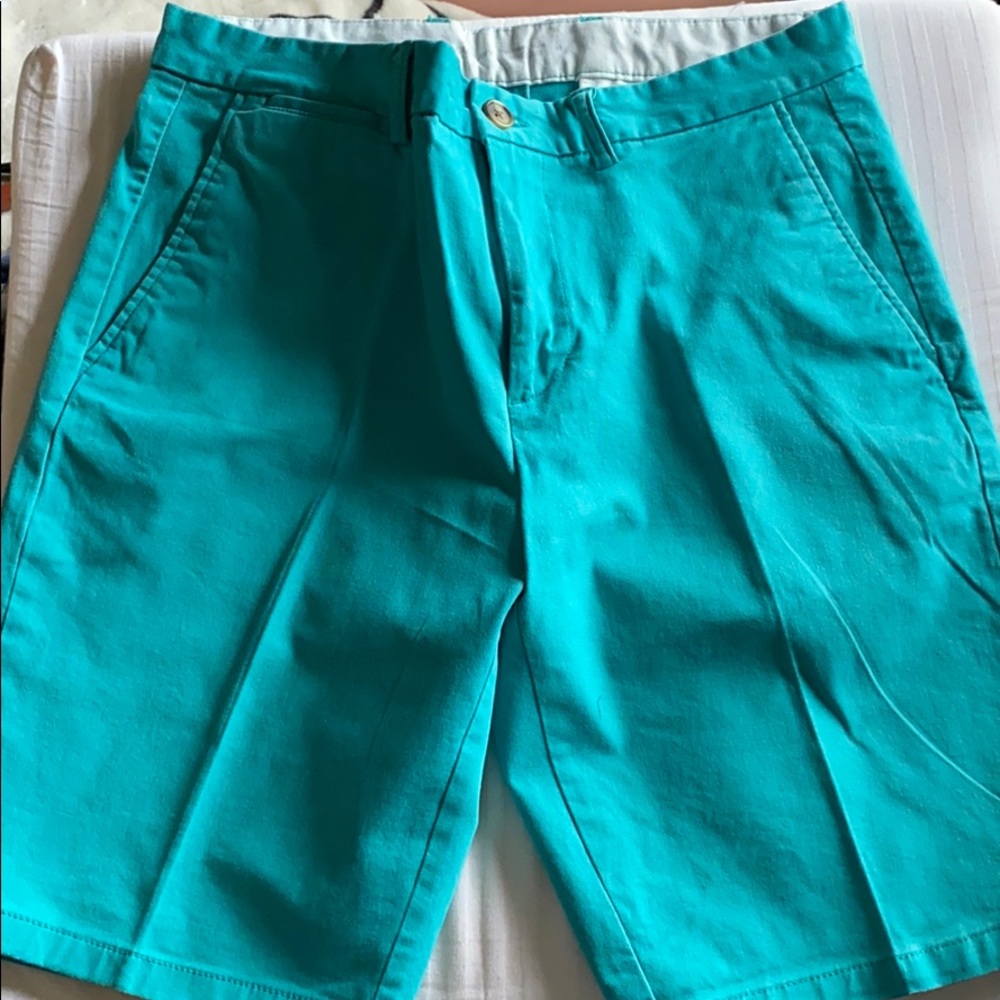 Teal shorts